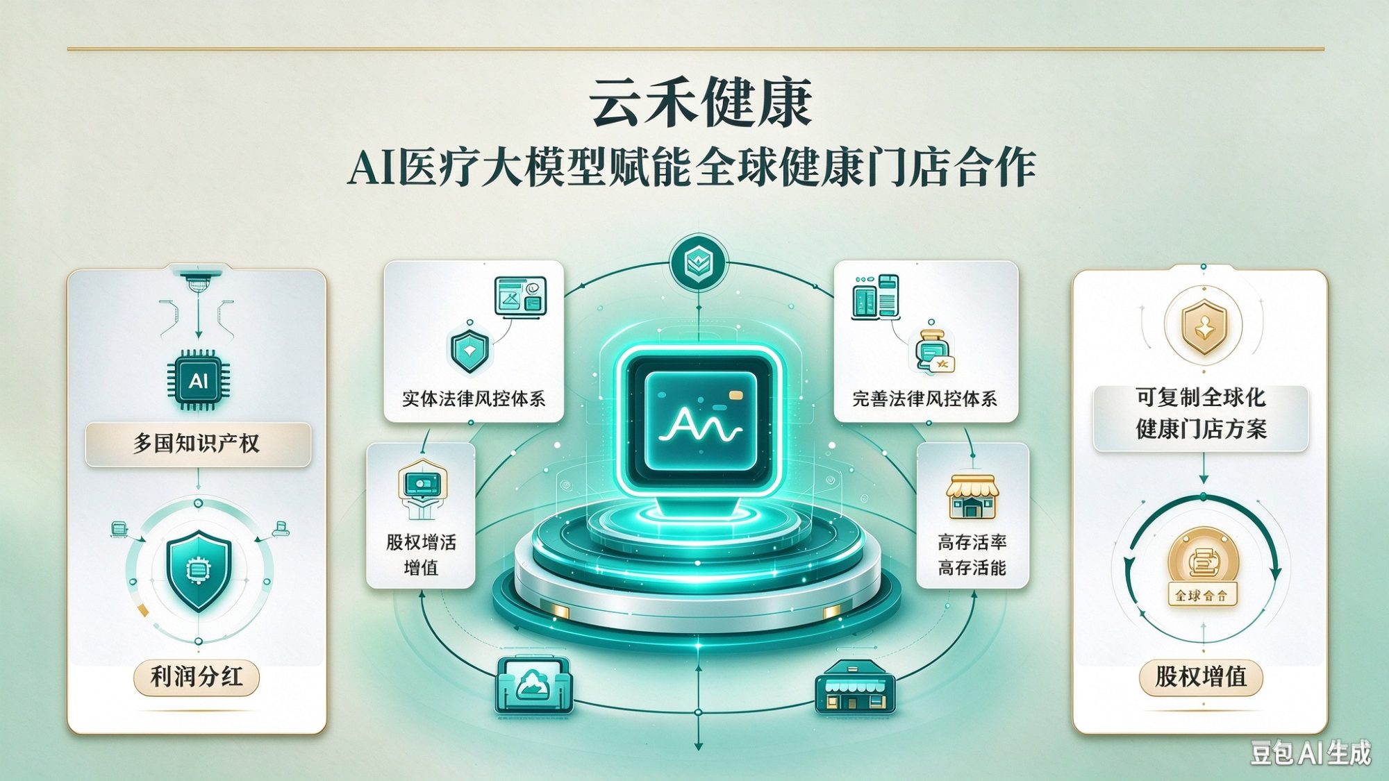 【服务】云禾健康｜数字化健康管理全球合作项目，多维硬核背书，资本双赋能