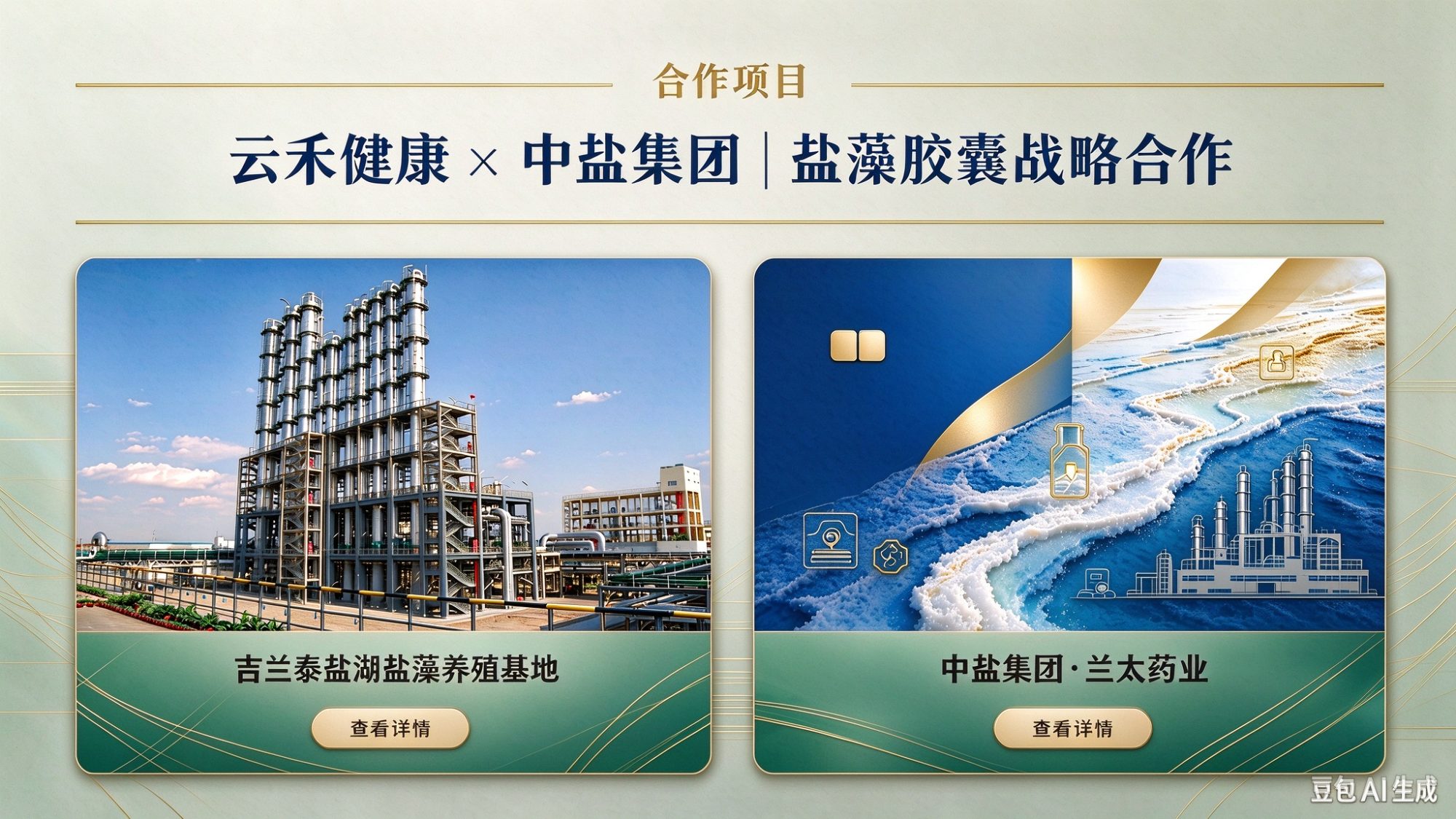 【产品】云禾健康携手中盐集团，引进国有品质盐藻系列健康产品