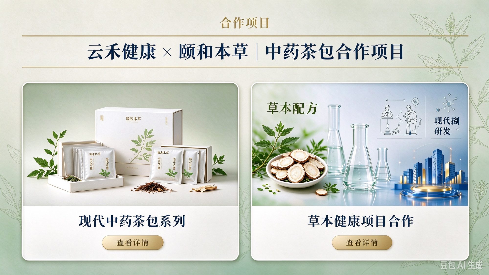 【产品】云禾健康携手颐和本草，推进草本健康项目落地