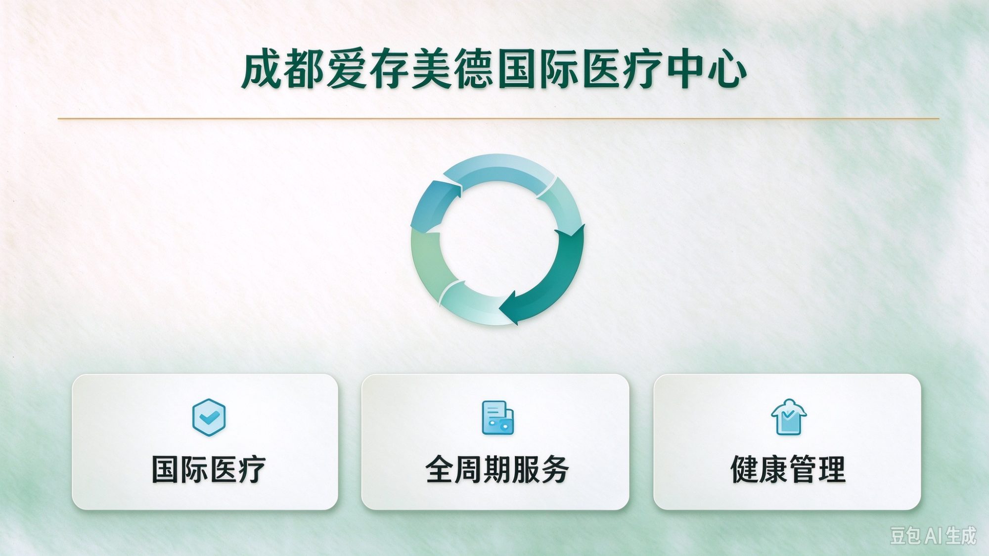成都爱存美德国际医疗中心：全生命周期精准健康养护标杆案例